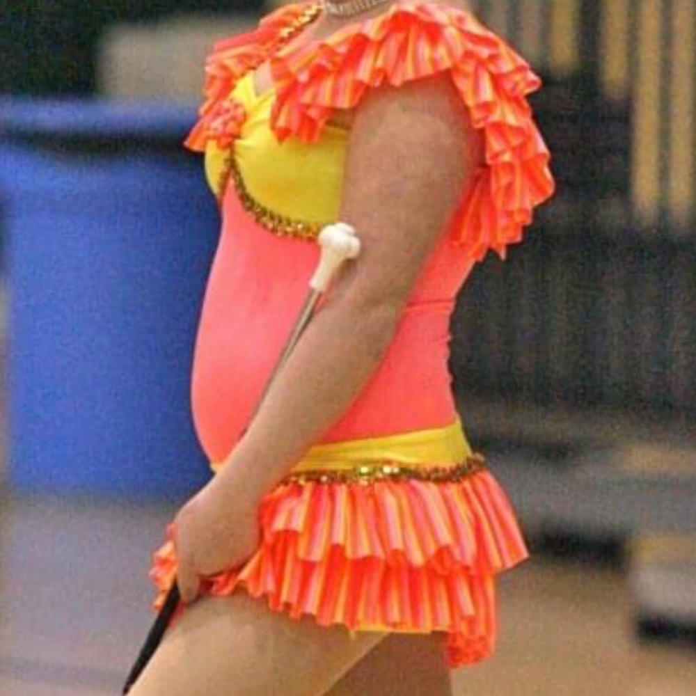 Bright Dance/Baton Twirling Costume
